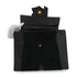 HERMES PRESIDENT BLACK GREEN DOBLIS LIZARD VEAU BARENIA HAND BAG 1988 CIRCLE R GOLD HARDWARE 90345058