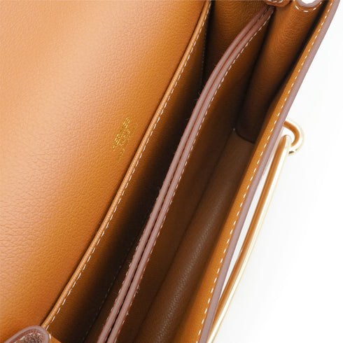 HERMES ROULIS MINI GOLD EVERCOLOR SHOULDER BAG 2018 C STAMP GOLD HARDWARE 90347824