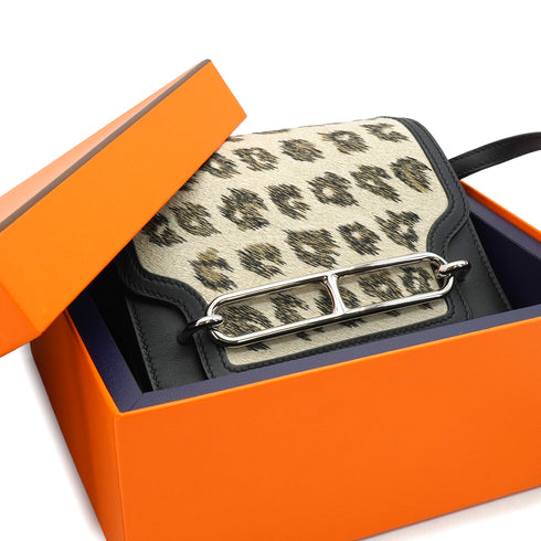 HERMES SAC ROULIS 18 MINI NOIR VEAU SWIFT UNBORN CALF SHOULDER BAG 2022 U STAMP PALLADIUM HARDWARE 90350864