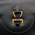 HERMES SANDRINE BLACK BOX CALF SHOULDER BAG 1978 CIRCLE H GOLD HARDWARE 90332563