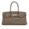 HERMES SHOULDER BIRKIN 42 ETOUPE TAURILLON CLEMENCE HAND SHOULDER BAG 2009 SQUARE M PALLADIUM HARDWARE 90335583