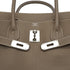 HERMES SHOULDER BIRKIN 42 ETOUPE TAURILLON CLEMENCE HAND SHOULDER BAG 2009 SQUARE M PALLADIUM HARDWARE 90335583