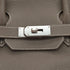 HERMES SHOULDER BIRKIN 42 ETOUPE TAURILLON CLEMENCE HAND SHOULDER BAG 2009 SQUARE M PALLADIUM HARDWARE 90349395