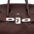 HERMES SHOULDER BIRKIN 42 HAVANE TAURILLON CLEMENCE HAND SHOULDER BAG 2004 SQUARE H PALLADIUM HARDWARE 90335584