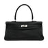 HERMES SHOULDER KELLY 40 BLACK TAURILLON CLEMENCE HAND BAG 2008 SQUARE L PALLADIUM HARDWARE 90327154