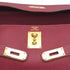 HERMES SHOULDER KELLY 42 RUBIS TAURILLON CLEMENCE HAND SHOULDER BAG 2011 SQUARE O GOLD HARDWARE 90339881
