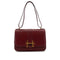 HERMES SOROGNE ROUGE H BOX CALF SHOULDER BAG 1976 CIRCLE F GOLD HARDWARE 90344453