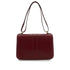 HERMES SOROGNE ROUGE H BOX CALF SHOULDER BAG 1976 CIRCLE F GOLD HARDWARE 90344453
