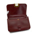 HERMES SOROGNE ROUGE H BOX CALF SHOULDER BAG 1976 CIRCLE F GOLD HARDWARE 90344453