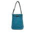 HERMES SO KELLY 22 TURQUOISE TAURILLON CLEMENCE SHOULDER BAG 2014 SQUARE R PALLADIUM HARDWARE 90313846