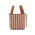 HERMES STRIPE PICOTIN LOCK 18 PM COUVERTURE GOLD ECRU SWIFT TOILE H 2024 W STAMP PALLADIUM HARDWARE 90339638
