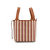 HERMES STRIPE PICOTIN LOCK 18 PM COUVERTURE GOLD ECRU SWIFT TOILE H 2024 W STAMP PALLADIUM HARDWARE 90339638