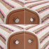 HERMES STRIPE PICOTIN LOCK 18 PM COUVERTURE GOLD ECRU SWIFT TOILE H 2024 W STAMP PALLADIUM HARDWARE 90339638