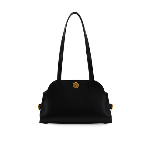 HERMES TABLIER SELLIER BLACK VACHE HUNTER SWIFT TOILE MILITAIRE 2025 K STAMP GOLD HARDWARE 90332562