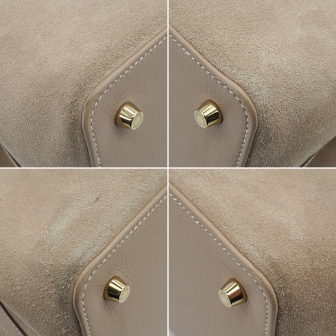 HERMES TOOLBOX 20 ETOUPE DOBRIS 2012 SQUARE P GOLD HARDWARE 90350191