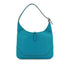 HERMES TRIM 24 TURQUOISE CHEVRE SHOULDER BAG 2005 SQUARE I PALLADIUM HARDWARE 90332916