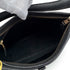 HERMES TRIM 31 BLACK TAURILLON CLEMENCE SHOULDER BAG 1995 CIRCLE Y GOLD HARDWARE 90323081