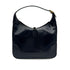 HERMES TRIM 31 BLUE INDIGO BOX CALF SHOULDER BAG 1989 CIRCLE S GOLD HARDWARE 90329196