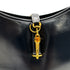 HERMES TRIM 31 BLUE INDIGO BOX CALF SHOULDER BAG 1989 CIRCLE S GOLD HARDWARE 90329196