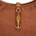 HERMES TRIM 31 BROWN TAURILLON CLEMENCE TOILE H SHOULDER BAG 1997 SQUARE A GOLD HARDWARE 90337285