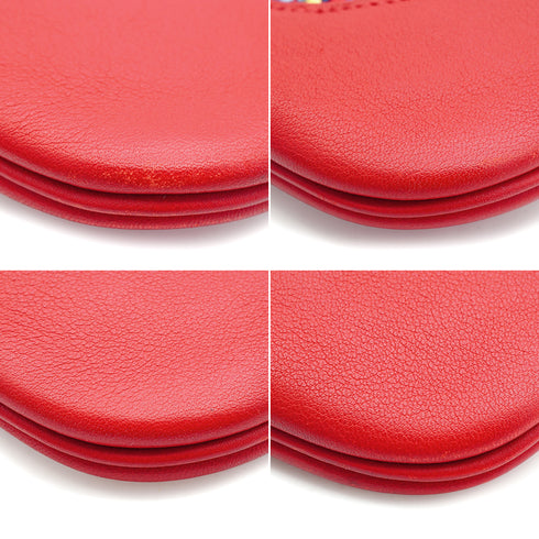 HERMES TRIM 31 SILKY ROUGE PIMENT SILK VEAU SWIFT SHOULDER BAG 2020 Y STAMP PALLADIUM HARDWARE 90342729