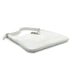 HERMES TRIM 31 WHITE TAURILLON CLEMENCE SHOULDER BAG 2006 SQUARE J PALLADIUM HARDWARE 90327296
