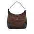 HERMES TRIM 35 EBENE EVER CALF VIBRATO SHOULDER BAG 2003 SQUARE G GOLD HARDWARE 90323082