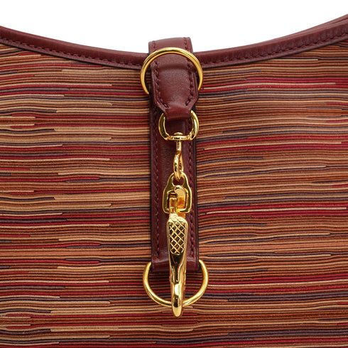 HERMES TRIM 35 ROUGE H VIBRATO BOX CALF SHOULDER BAG 2001 SQUARE E GOLD HARDWARE 90326784