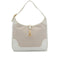 HERMES TRIM 35 WHITE TOILE H TOGO SHOULDER BAG 2005 SQUARE I GOLD HARDWARE 90326783