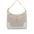 HERMES TRIM 35 WHITE TOILE H TOGO SHOULDER BAG 2005 SQUARE I GOLD HARDWARE 90326783