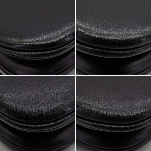 HERMES TRIM DUO 24 BLACK EVER GRAIN SHOULDER BAG 2020 Y STAMP PALLADIUM HARDWARE 90347930