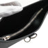 HERMES TRIM DUO 24 BLACK EVER GRAIN SHOULDER BAG 2020 Y STAMP PALLADIUM HARDWARE 90347930