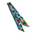 HERMES TWILLY CAPITALES SCARF MULTICOLOR SILK 90334171
