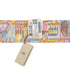 HERMES TWILLY CITY OF LIGHT SCARF MULTICOLOR SILK 90334873