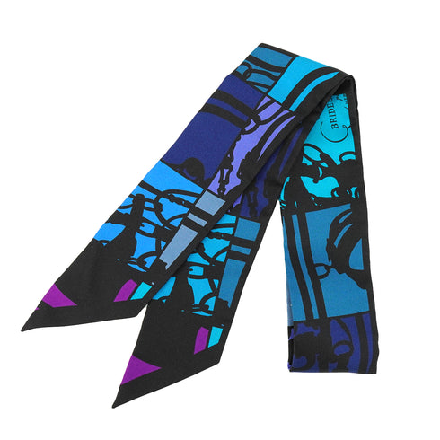 HERMES TWILLY EN DÉSORDRE SCARF MULTICOLOR SILK 90343429