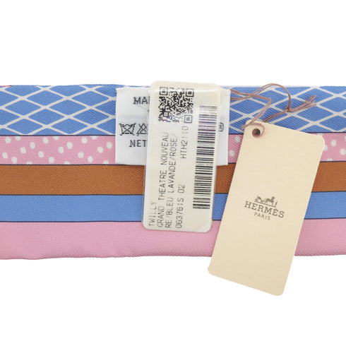 HERMES TWILLY GRAND THEATRE NOUVEAU SCARF MULTICOLOR SILK 90338308