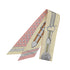 HERMES TWILLY GRAND TRALALA SCARF BEIGE PINK SILK 90335046