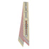 HERMES TWILLY GRAND TRALALA SCARF BEIGE PINK SILK 90335046