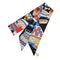 HERMES TWILLY LA PÂTISSERIE FRANÇAISE SCARF NOIR MULTICOLOR SILK 90347777