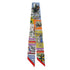 HERMES TWILLY RAYURES D’ETE SCARF MULTICOLOR SILK 90324154