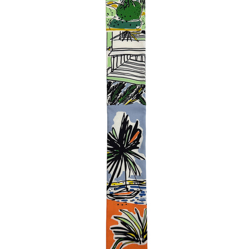 HERMES TWILLY RAYURES D’ETE SCARF MULTICOLOR SILK 90324154