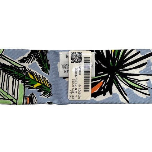 HERMES TWILLY RAYURES D’ETE SCARF MULTICOLOR SILK 90324154