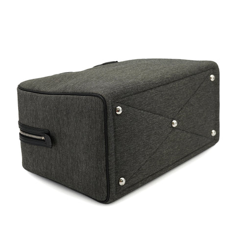 HERMES VICTORIA2 43 BLACK GRAY TOILE TECHNIQUE TAURILLON CLEMENCE 2015 T STAMP 90331369