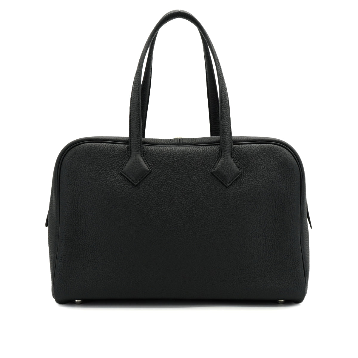 HERMES VICTORIA 2 35 FOURRE TOUT BLACK TAURILLON CLEMENCE HAND BAG