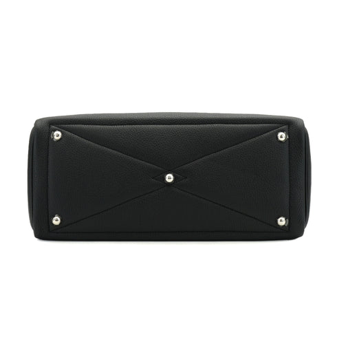 HERMES VICTORIA 2 35 FOURRE TOUT BLACK TAURILLON CLEMENCE HAND BAG 2022 U STAMP PALLADIUM HARDWARE 90335044