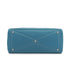 HERMES VICTORIA 35 BLUE JEAN TAURILLON CLEMENCE HAND BAG 2010 SQUARE N PALLADIUM HARDWARE 90335796