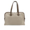 HERMES VICTORIA 35 ETOUPE TOILE H TAURILLON CLEMENCE HAND BAG 2007 SQUARE K PALLADIUM HARDWARE 90335153