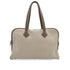 HERMES VICTORIA 35 ETOUPE TOILE H TAURILLON CLEMENCE HAND BAG 2007 SQUARE K PALLADIUM HARDWARE 90335153