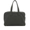 HERMES VICTORIA 35 GRAPHITE TAURILLON CLEMENCE HAND BAG 2008 SQUARE L PALLADIUM HARDWARE 90335140