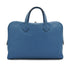 HERMES VICTORIA 40 BLEU AZUR EVERGRAIN HAND BAG 2018 C STAMP PALLADIUM HARDWARE 90334496